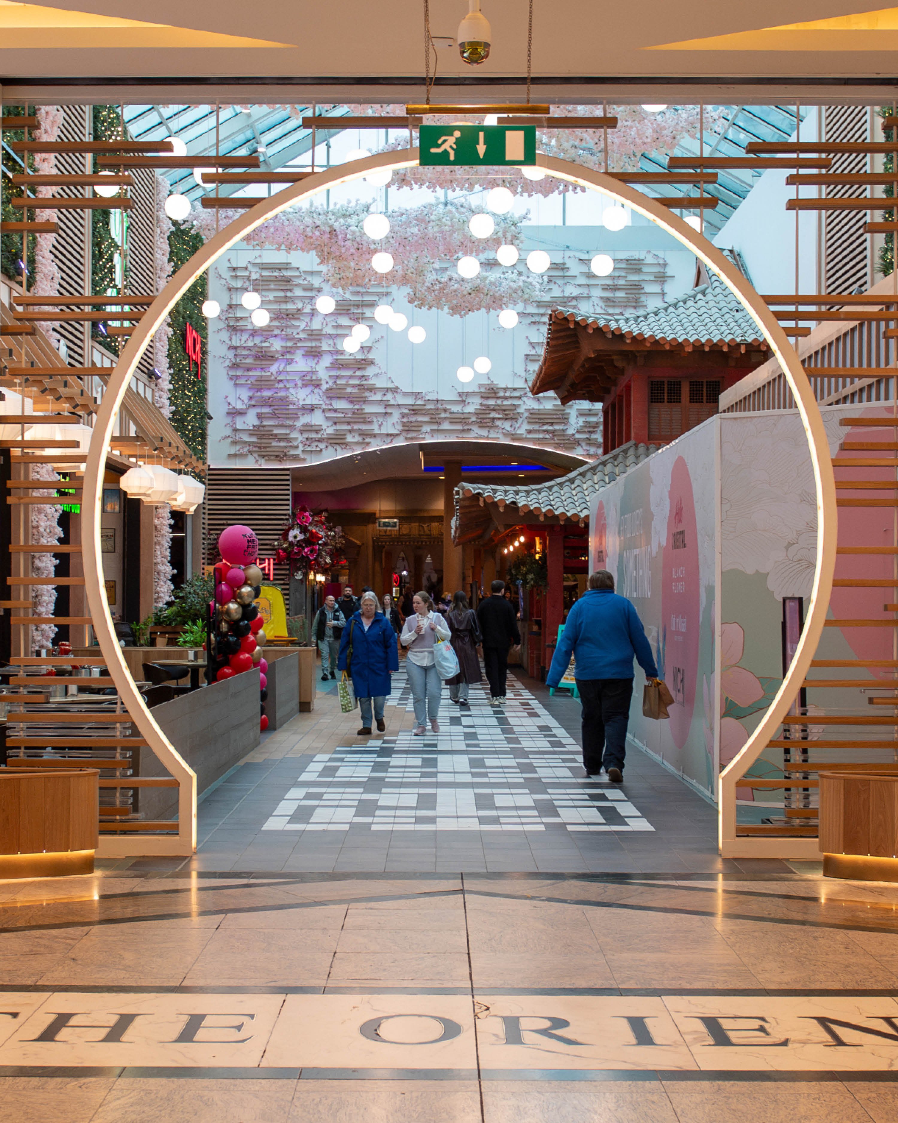 Trafford Centre Eastern Gardens Moon Gate