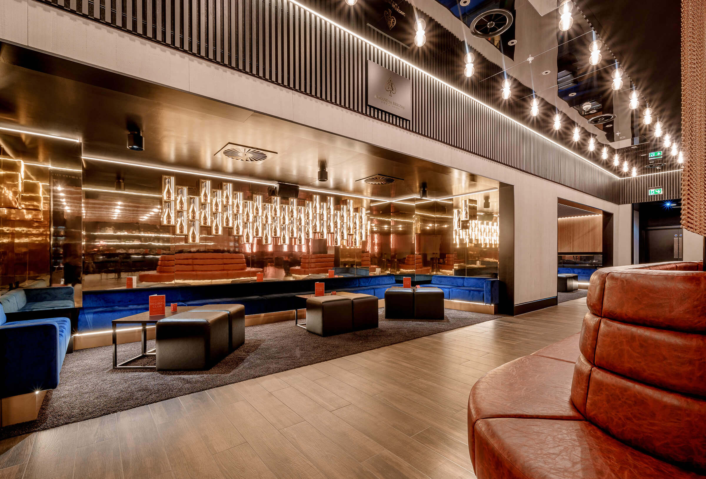 Co-Op Live Decible Lounge with Sculptform Detailing