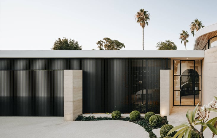 How to Detail Concealed Garage Doors | Sculptform