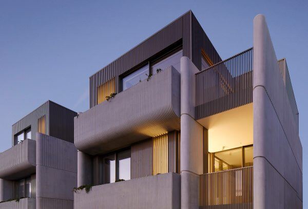 Aluminium Cladding on a Facade