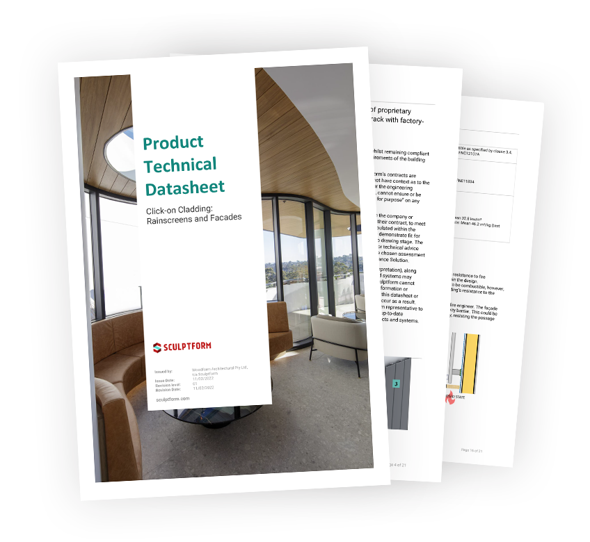 Click-on Cladding Datasheet